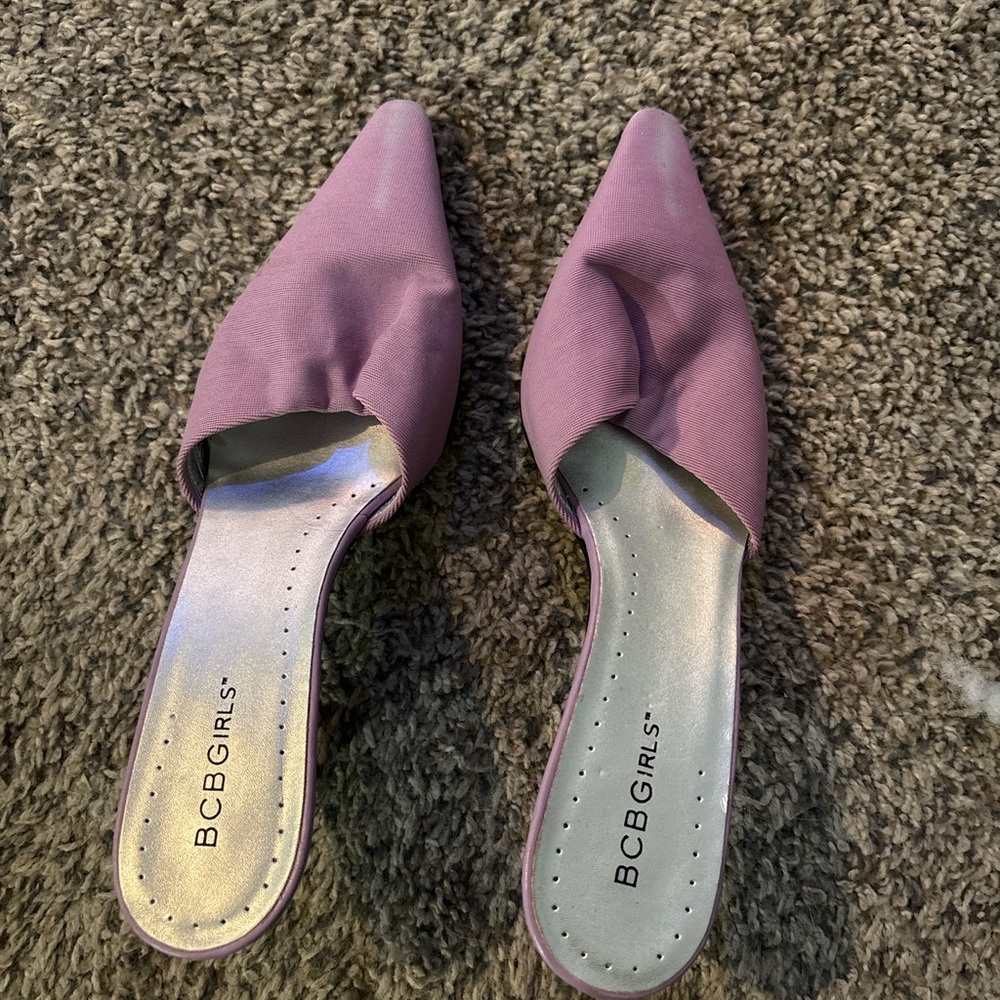 BCBGirls Purple Pointed Toe Heels